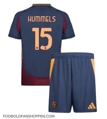 AS Roma Mats Hummels #15 Tredjetrøje Børn 2024-25 Kortærmet (+ Korte bukser)